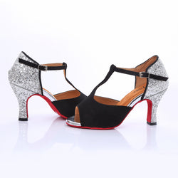 Cruella: Black w/ red soles